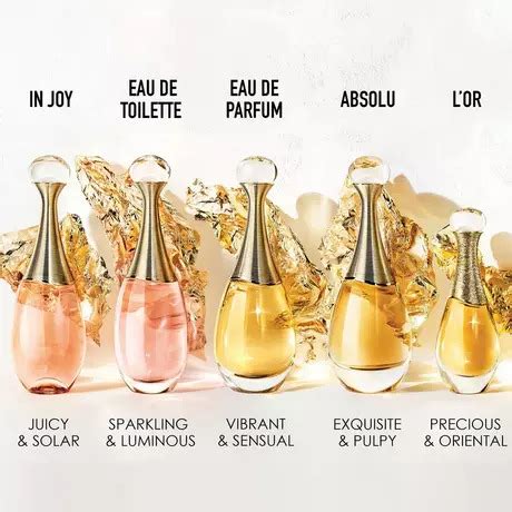 L'Or de J'adore: Perfume Essence with Intense Floral Notes .